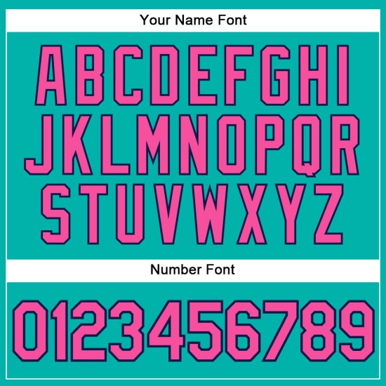 Benutzerdefinierte Aqua Weiß Nadelstreifen Pink-Navy Authentic Baseball Jersey Benutzerdefinierte Aqua Weiß Nadelstreifen Pink-Navy Authentic Baseball Jersey