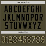 Salute Olive Service für authentisches, maßgefertigtes, ärmelloses Baseball-Trikot in Camo-Schwarz Salute Olive Service für authentisches, maßgefertigtes, ärmelloses Baseball-Trikot in Camo-Schwarz