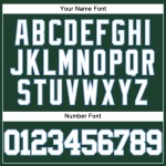 Jersey Weiß-Hell Benutzerdefinierte Grün Baseball Blau Authentisch Jersey Weiß-Hell Benutzerdefinierte Grün Baseball Blau Authentisch