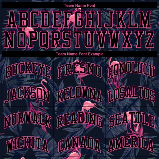 Benutzerdefiniertes 3D-Musterdesign Hawaii Flamingo Authentic Baseball Jersey Benutzerdefiniertes 3D-Musterdesign Hawaii Flamingo Authentic Baseball Jersey