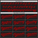 Muster Graffiti 3D Jersey Authentische Rot-Schwarz Baseball Scratch Custom Muster Graffiti 3D Jersey Authentische Rot-Schwarz Baseball Scratch Custom