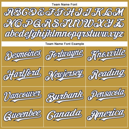 Weiß-Marineblau Authentic Baseball Custom Old Jersey Gold Weiß-Marineblau Authentic Baseball Custom Old Jersey Gold