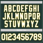 Benutzerdefiniertes authentisches grün-weiß-goldenes Baseballtrikot Benutzerdefiniertes authentisches grün-weiß-goldenes Baseballtrikot