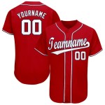 Benutzerdefiniertes rot-weiß-marineblaues Baseballtrikot Benutzerdefiniertes rot-weiß-marineblaues Baseballtrikot