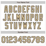 Fashion Custom Baseball Vegas Authentic Weiß Jersey Fade Gold-Schwarz Nadelstreifen Fashion Custom Baseball Vegas Authentic Weiß Jersey Fade Gold-Schwarz Nadelstreifen