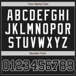 Benutzerdefiniertes authentisches schwarzes und weißes Baseball-Trikot Benutzerdefiniertes authentisches schwarzes und weißes Baseball-Trikot