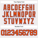 Custom Baseball Weiß Jersey Orange-Royal Authentic Custom Baseball Weiß Jersey Orange-Royal Authentic