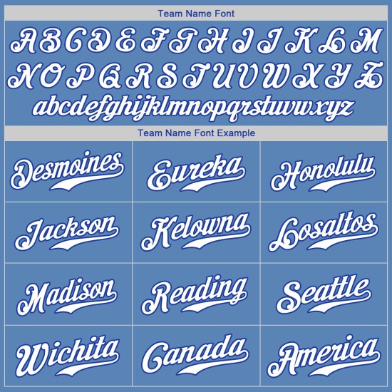 Benutzerdefiniertes hellblau-weiß-königliches authentisches Baseball-Trikot Benutzerdefiniertes hellblau-weiß-königliches authentisches Baseball-Trikot