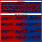 Authentic Fashion Custom Rot-Schwarz Gradient Royal Baseball Jersey Authentic Fashion Custom Rot-Schwarz Gradient Royal Baseball Jersey