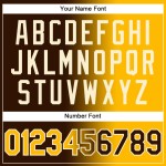 Gradient Fashion Custom Authentic Braun Gold-Creme Jersey Baseball Gradient Fashion Custom Authentic Braun Gold-Creme Jersey Baseball