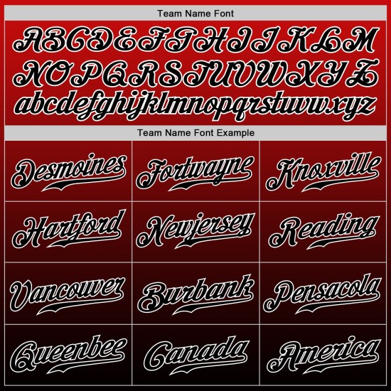 Benutzerdefinierte rot schwarz-weiß authentische verblasst Mode Baseball Jersey Benutzerdefinierte rot schwarz-weiß authentische verblasst Mode Baseball Jersey