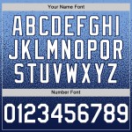 Baseball Custom Blue Fade Authentic Weiß-Navy Powder Fashion Jersey Baseball Custom Blue Fade Authentic Weiß-Navy Powder Fashion Jersey