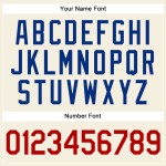 Benutzerdefinierte Creme Schwarz Nadelstreifen Rot-Royal Authentic Baseball Jersey Benutzerdefinierte Creme Schwarz Nadelstreifen Rot-Royal Authentic Baseball Jersey