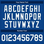 Benutzerdefiniertes authentisches Baseball-Trikot in Königsblau Benutzerdefiniertes authentisches Baseball-Trikot in Königsblau