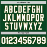 Gold Throwback Custom Weiß-Altgrün Jersey Baseball Authentic Gold Throwback Custom Weiß-Altgrün Jersey Baseball Authentic