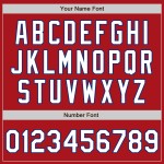 Jersey Red Authentic Custom Baseball Fashion Fade Weiß-Royal Nadelstreifen Jersey Red Authentic Custom Baseball Fashion Fade Weiß-Royal Nadelstreifen