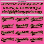 Baseball Gold Schwarz 3D Jersey Graffiti Muster Custom Scratch Authentic Pink-Old Baseball Gold Schwarz 3D Jersey Graffiti Muster Custom Scratch Authentic Pink-Old