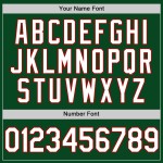 Weiß-Rotes Baseball Throwback Authentic Green Custom Jersey Weiß-Rotes Baseball Throwback Authentic Green Custom Jersey