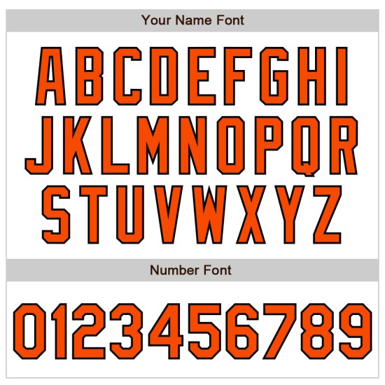 Fade Authentic Fashion Baseball Weiß Nadelstreifen Jersey Orange-Schwarz Custom Fade Authentic Fashion Baseball Weiß Nadelstreifen Jersey Orange-Schwarz Custom