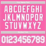 Benutzerdefiniertes authentisches rosa-weißes Baseball-Trikot Benutzerdefiniertes authentisches rosa-weißes Baseball-Trikot