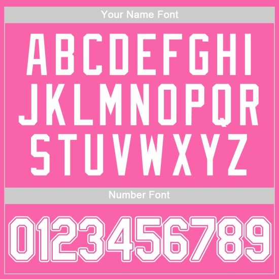 Benutzerdefiniertes authentisches rosa-weißes Baseball-Trikot Benutzerdefiniertes authentisches rosa-weißes Baseball-Trikot