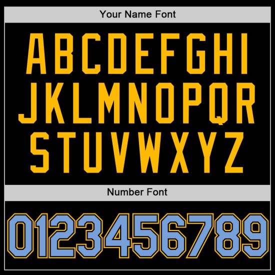 Leichtes authentisches schwarzes Throwback Custom Baseball Jersey Blau-Gold Leichtes authentisches schwarzes Throwback Custom Baseball Jersey Blau-Gold